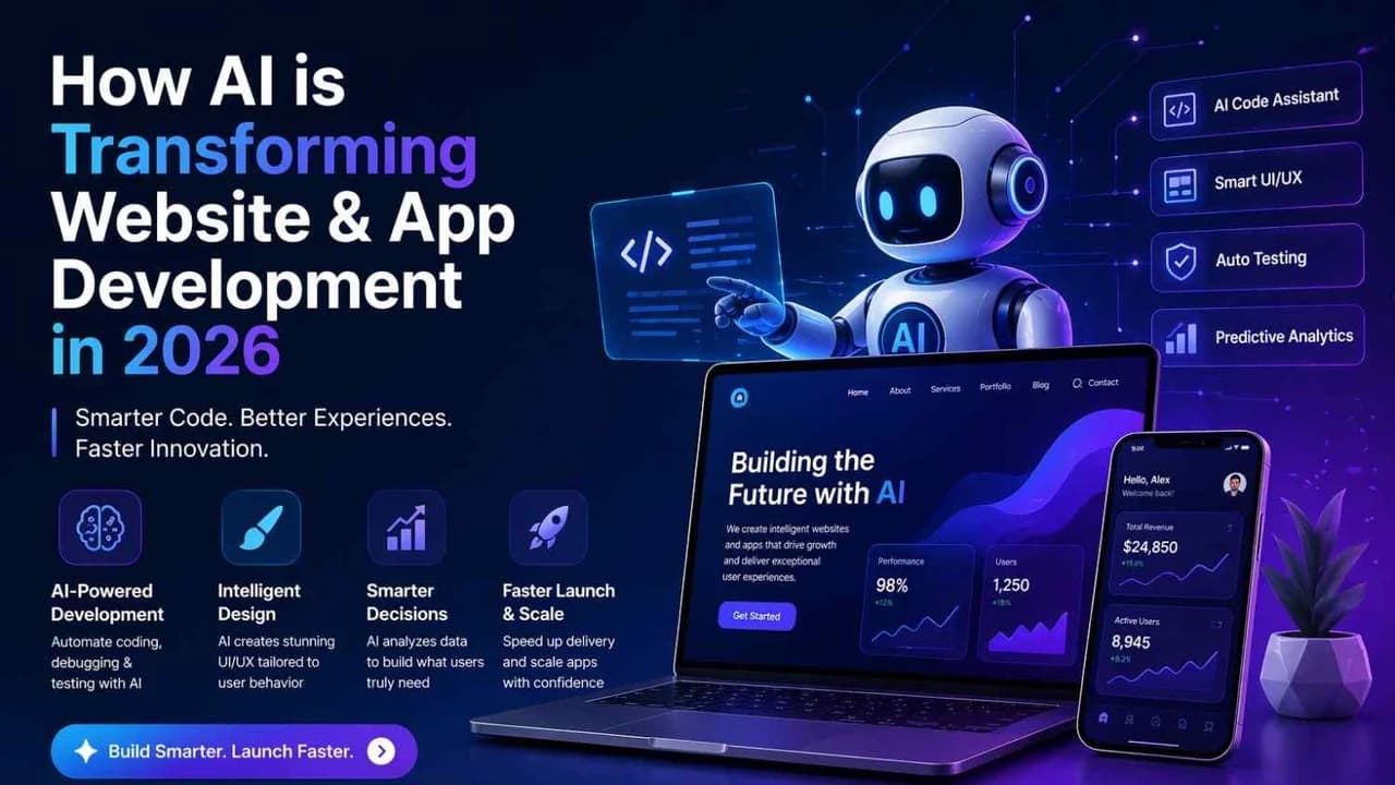 AI is Transforming Website and App Development