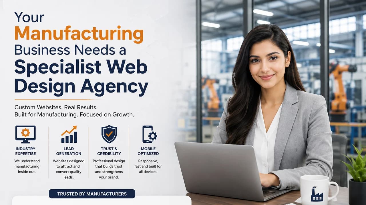 Manufacturing web design agency