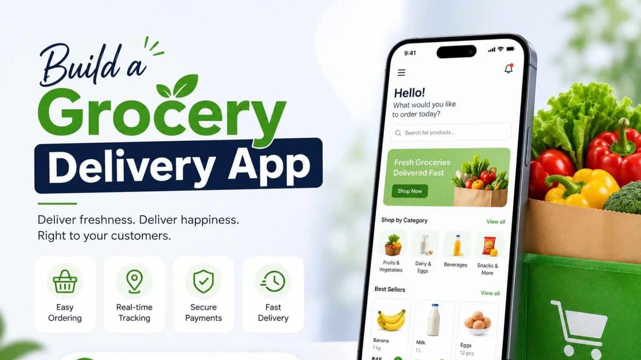 grocery app development company in india
